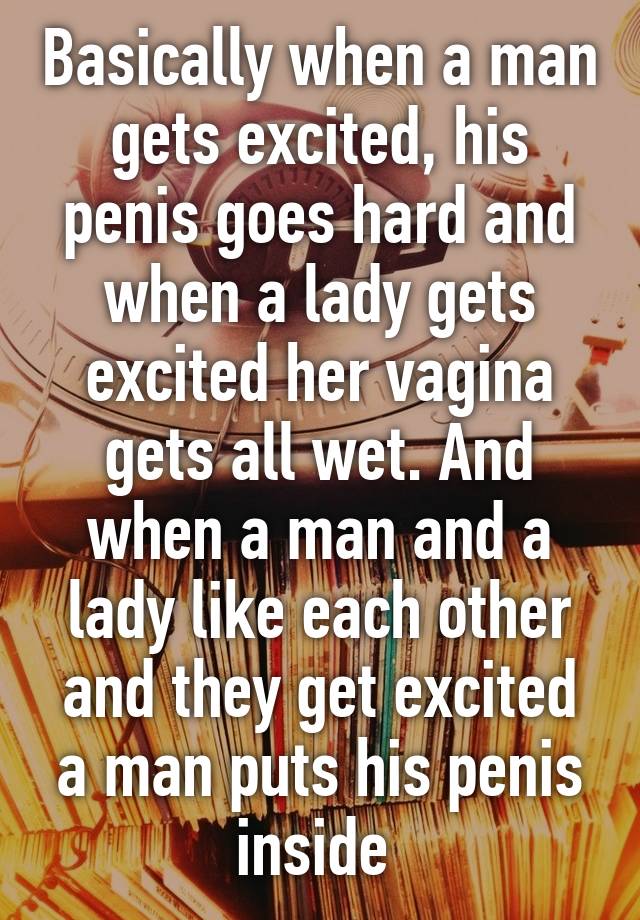 penis excitat