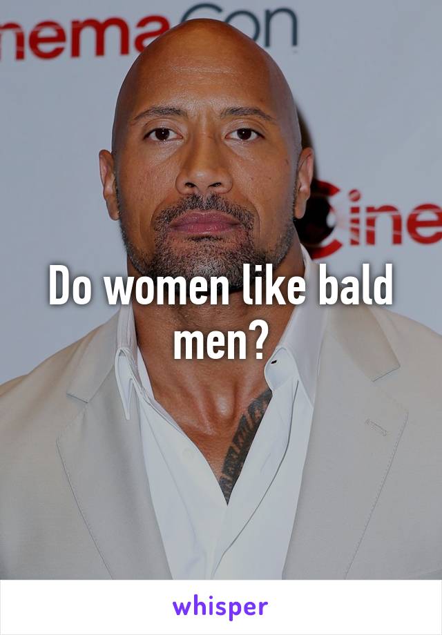 Men bald women on 