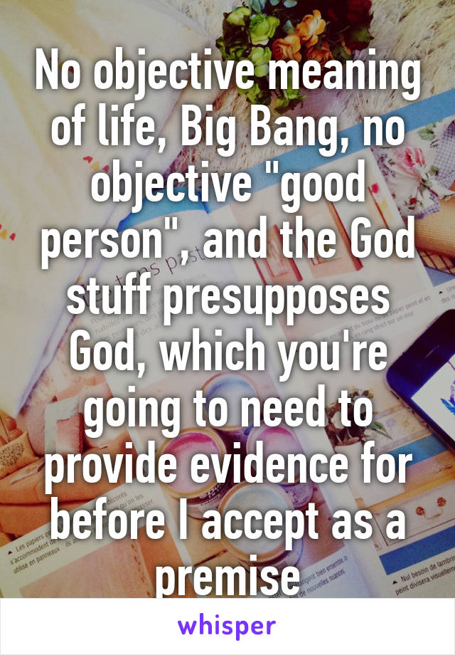 no-objective-meaning-of-life-big-bang-no-objective-good-person-and