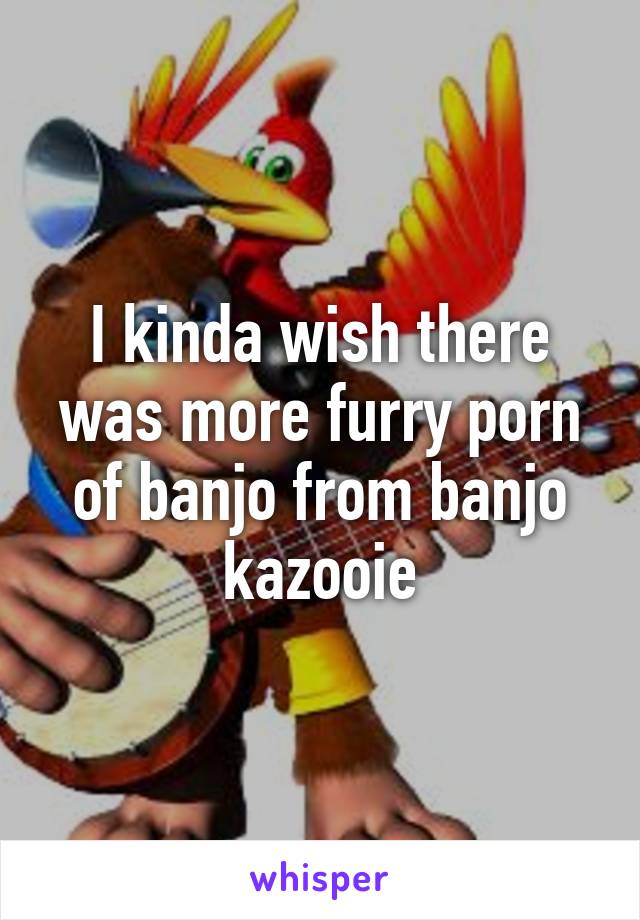 Scary Furry Porn - I kinda wish there was more furry porn of banjo from banjo ...