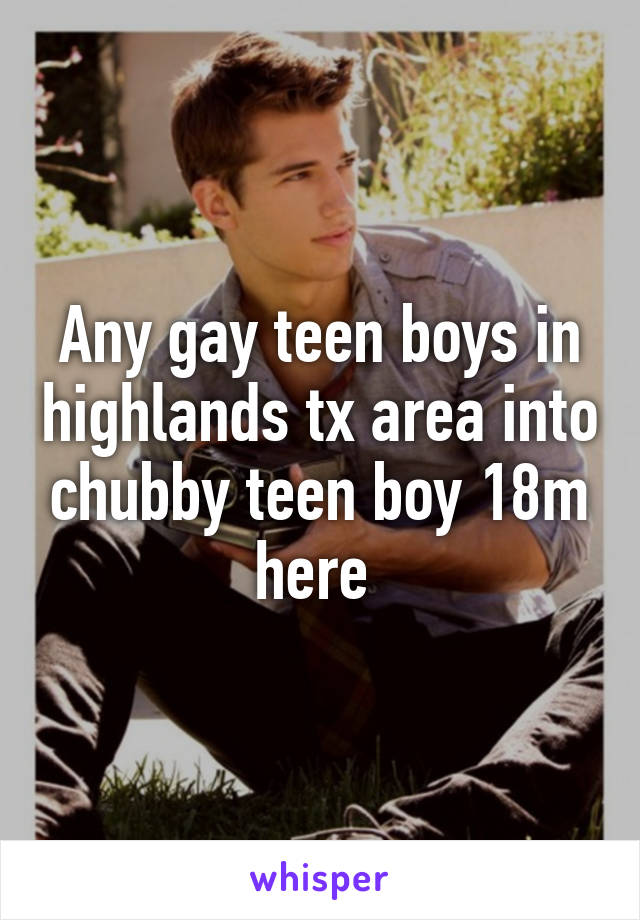 Gay chubby teen