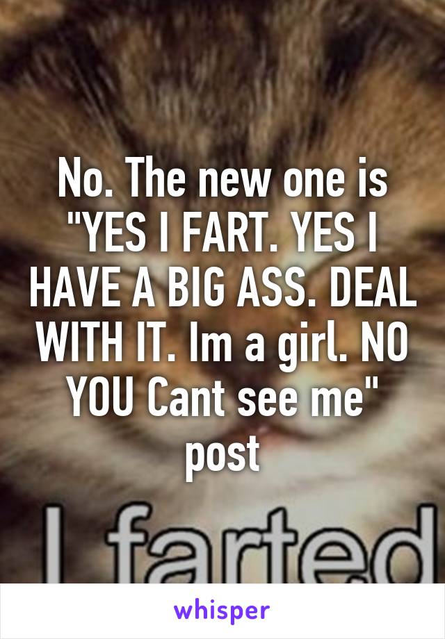 Big ass fart