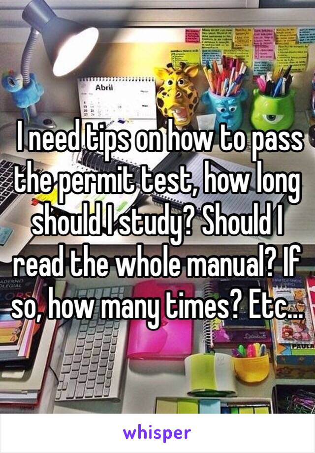 how-long-should-i-study-for-my-permit-test-study-poster