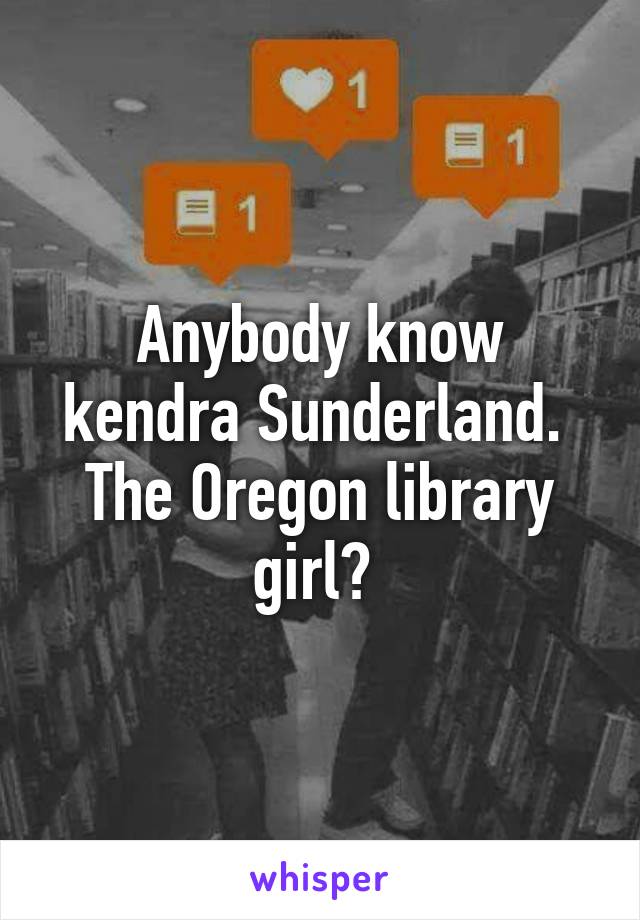 The library girl kendra