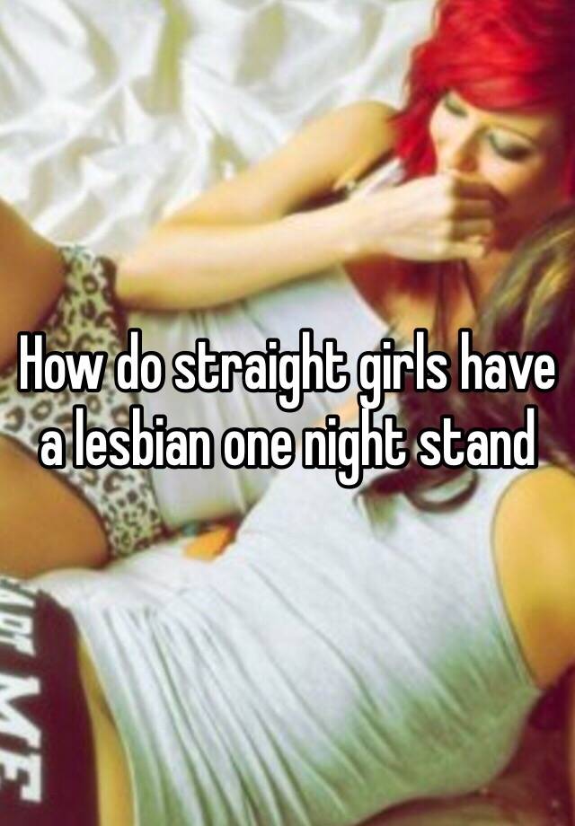have a one night stand