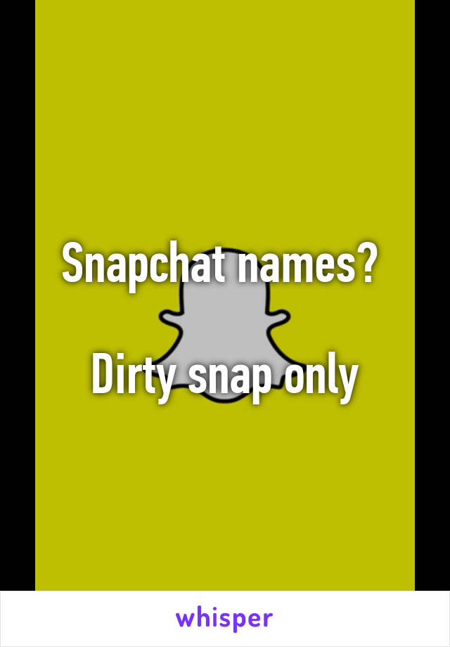 Dirty snapchat usernames list of AddMeSnaps