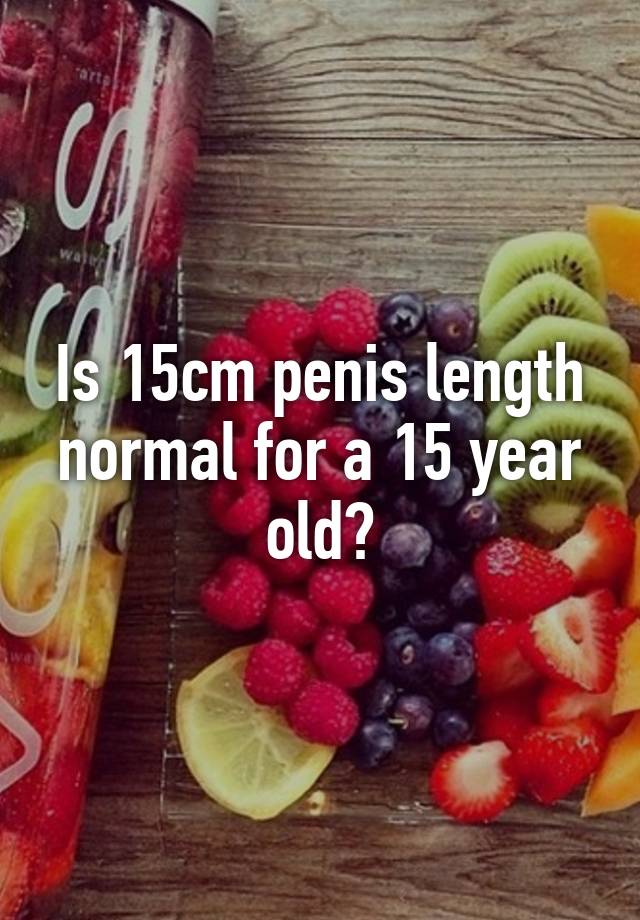 15 cm penis