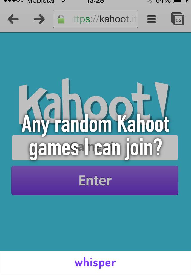 How Do You Join A Random Kahoot Game
