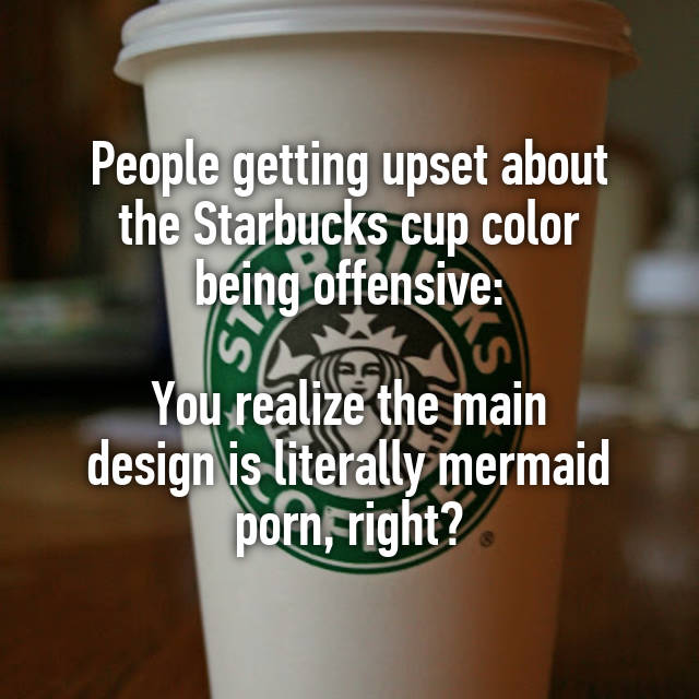 People getting upset about the Starbucks cup color being ...