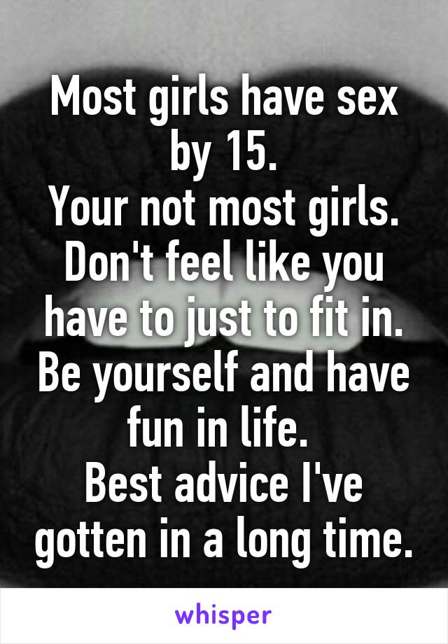 best advice for girls