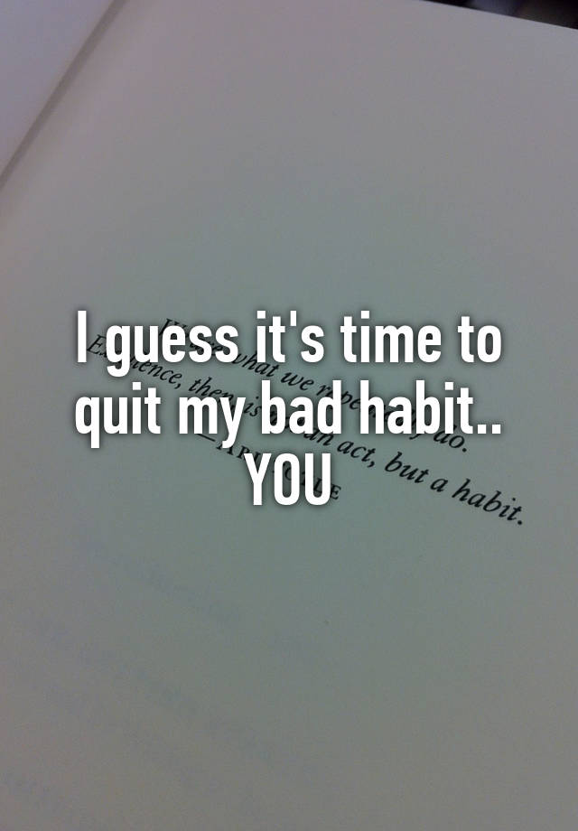 habit guess