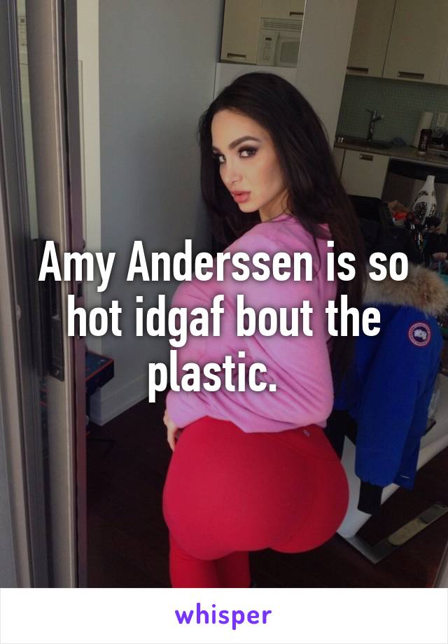 Amy who anderssen is Amy Anderssen: