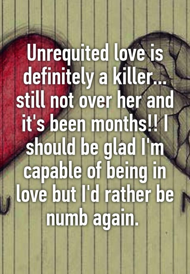 do you get over unrequited love