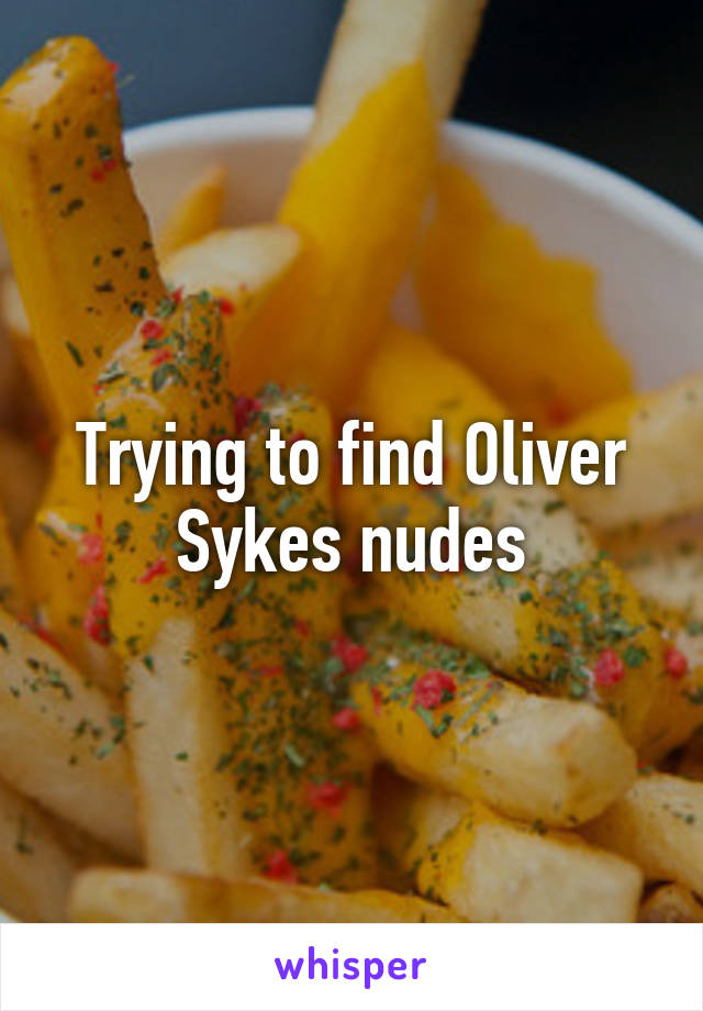 Nude oliver sykes 