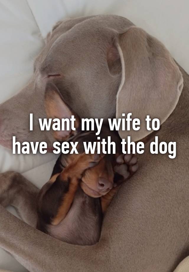 Wife has sex with dog. Video of wife having sex with the ...