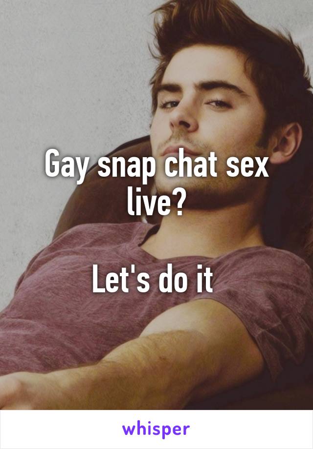 gay sex live snap