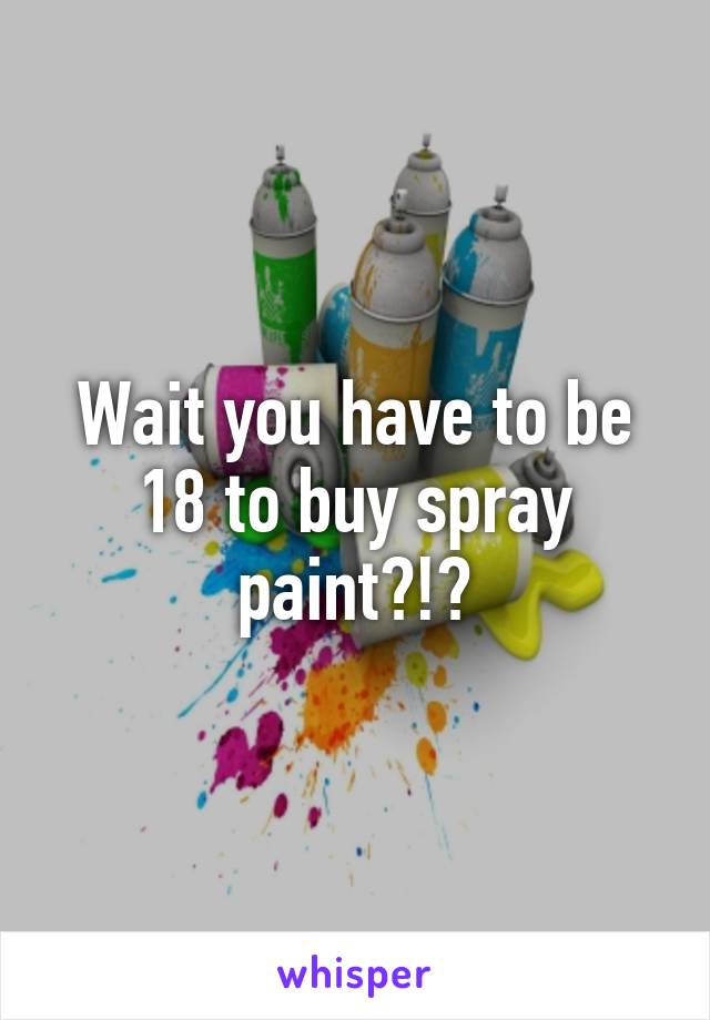 buy spray paint