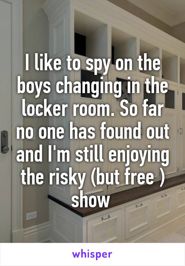 Boy Locker Room Spy