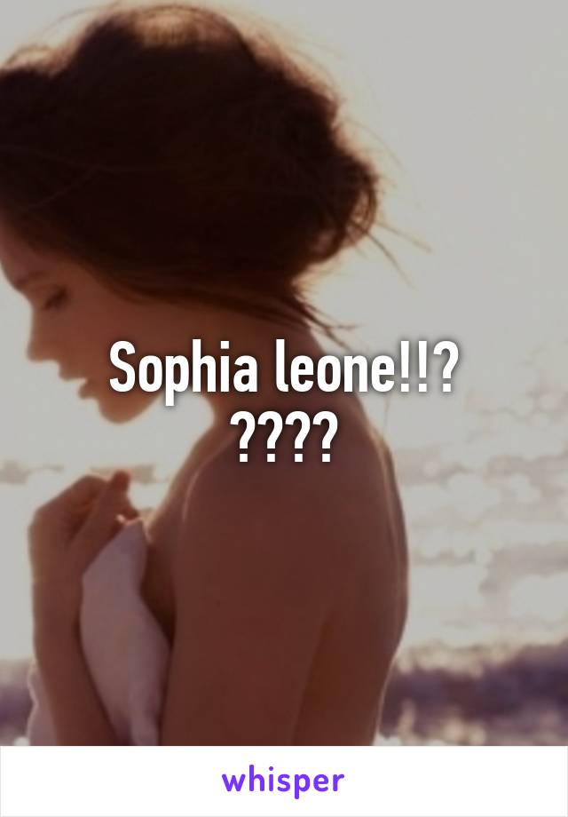 Sophia leone