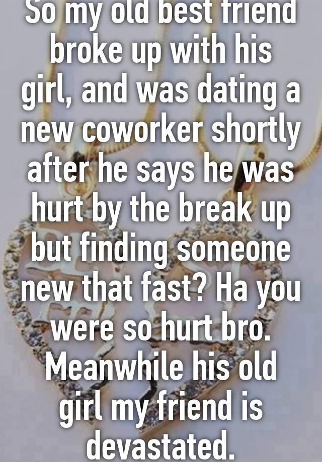 dating coworker breakup