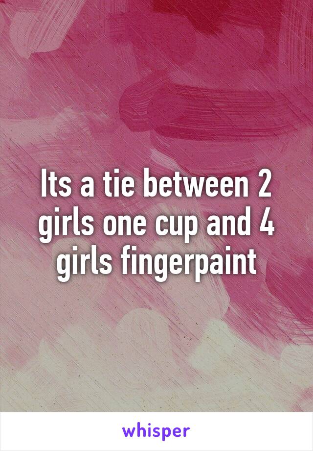 4 girls fingerpaint