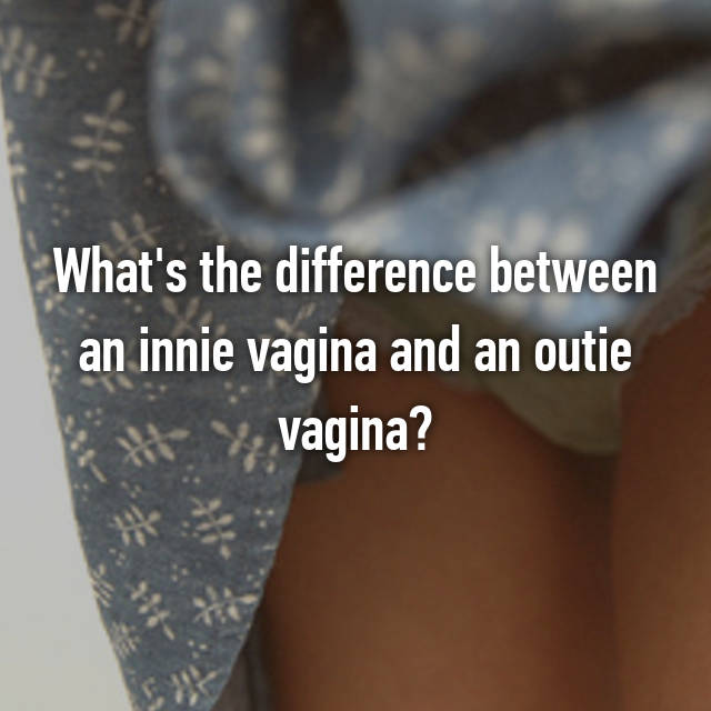 difference between innie and outie labia