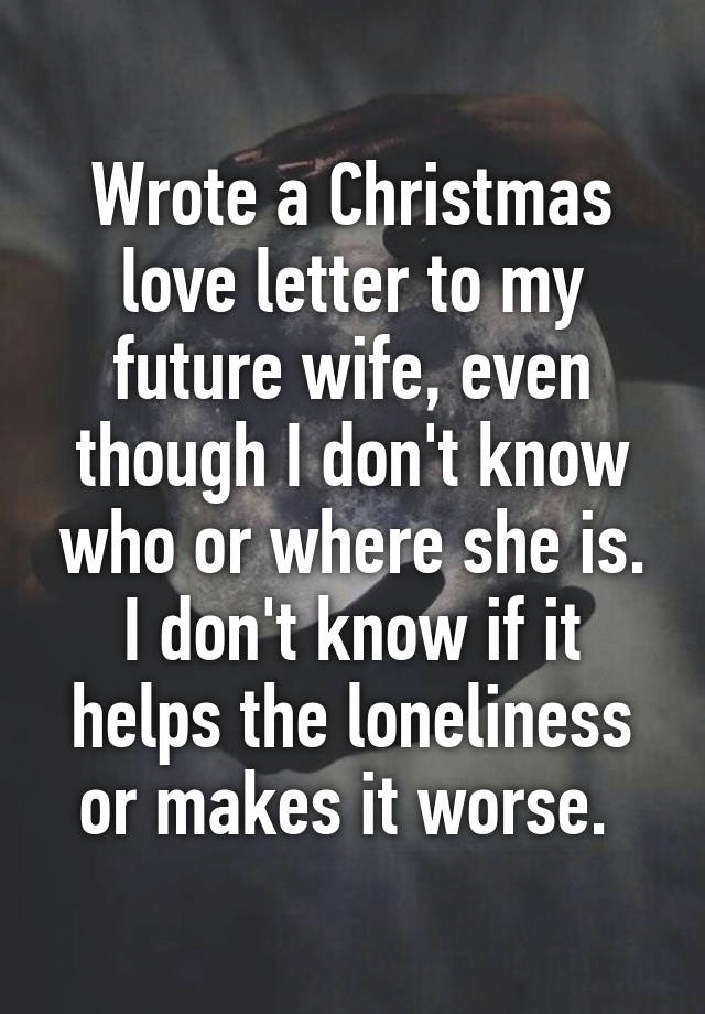 Christmas Love Letter To My Wife from cdn-webimages.wimages.net