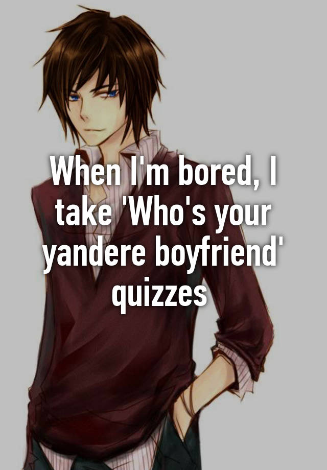 Anime Boyfriend Quiz With Story