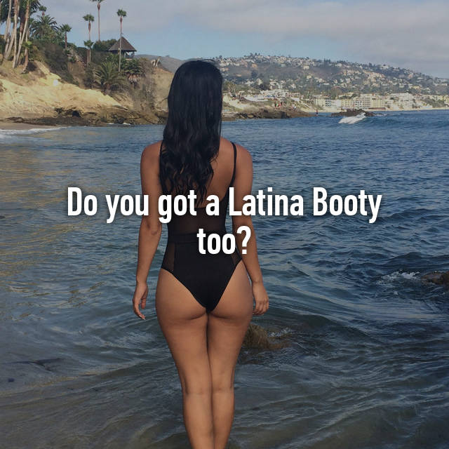 Latina with booty