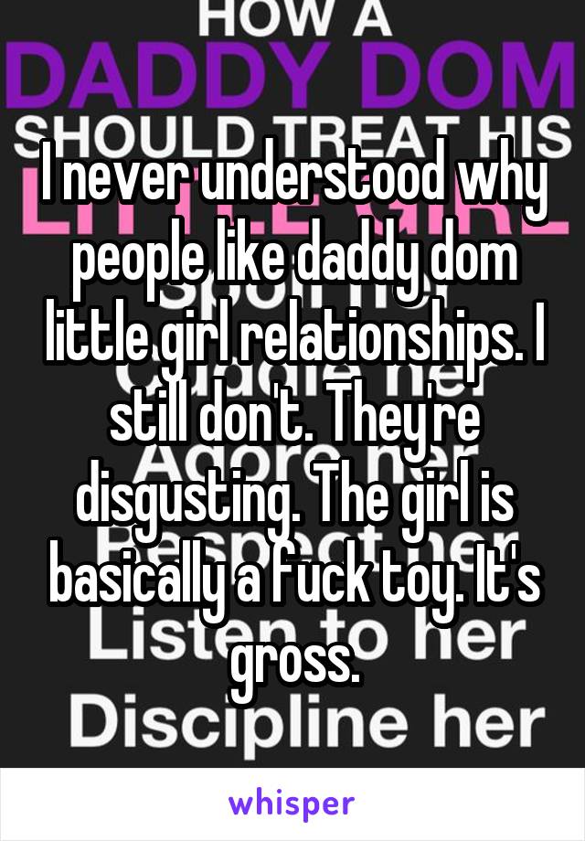 Daddy and little girl relationship