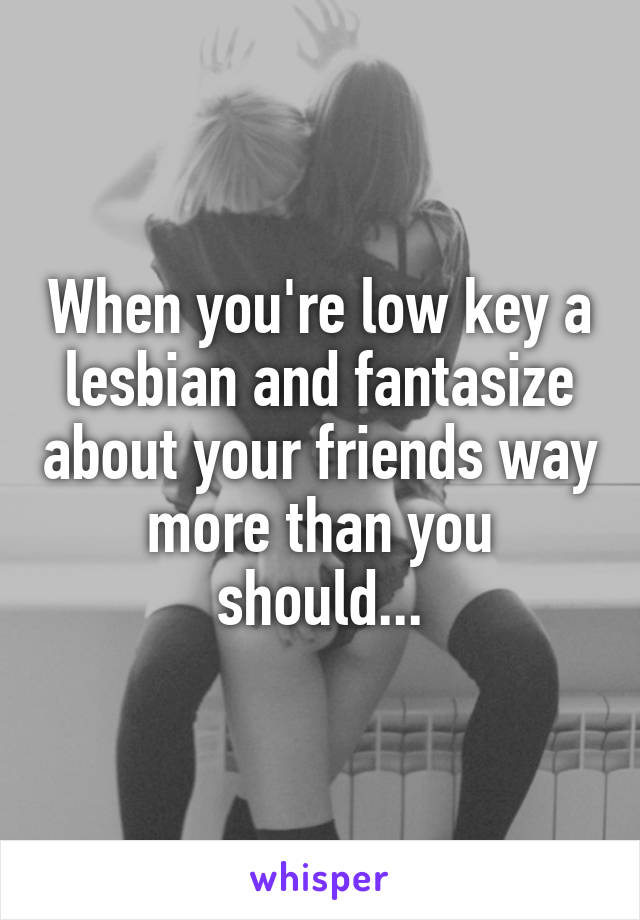 More than friends lesbian