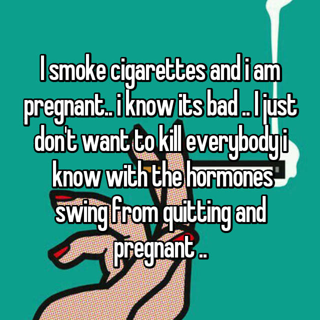 easy ways to quit smoking while pregnant