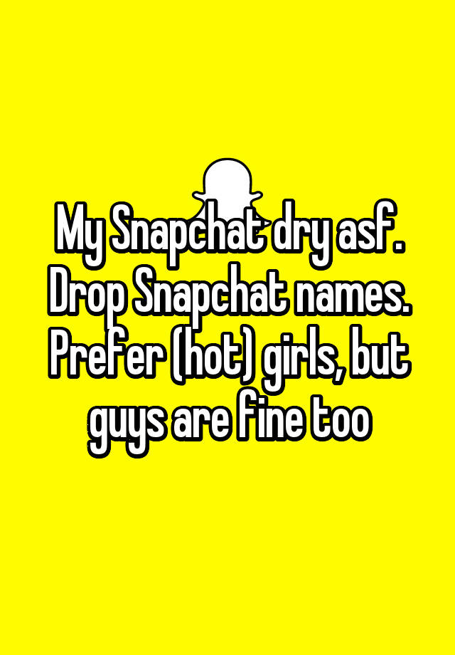 Hot girls snapchat accounts