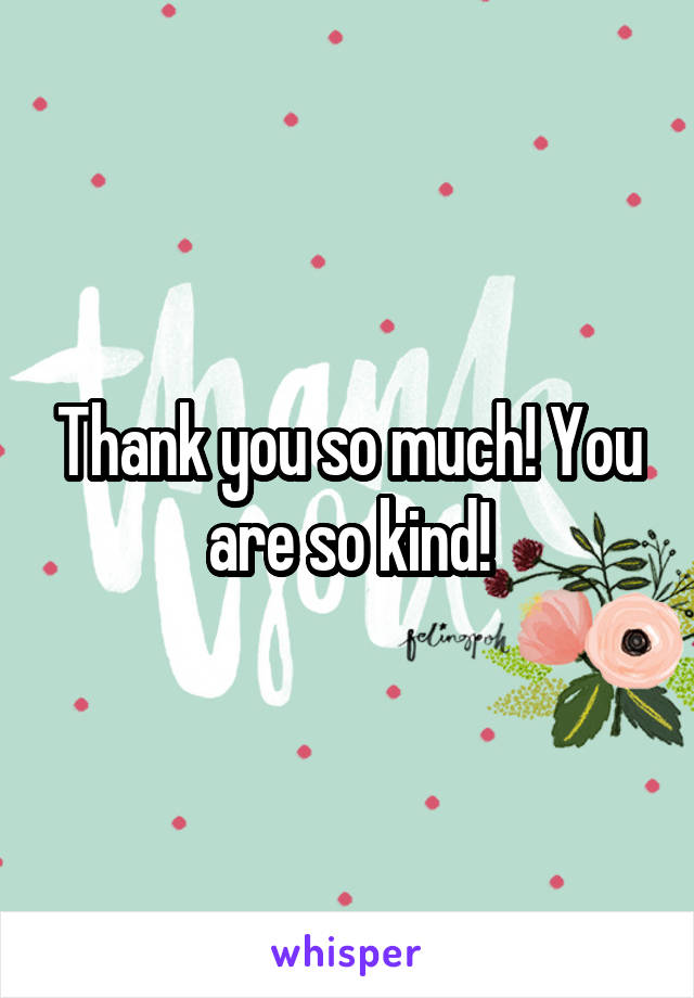 Seven Hills Crafts Blog Thank You For Being So Kind