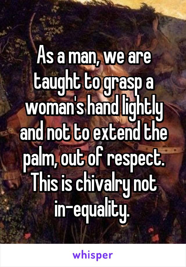 chivalry code to respect and honour women
