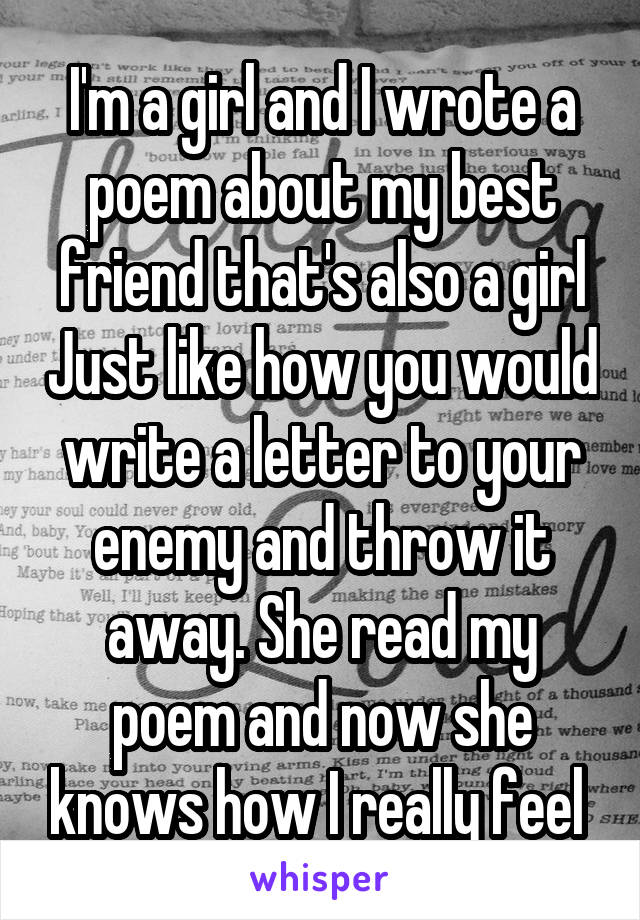 For best friend your girl poems Happy Birthday