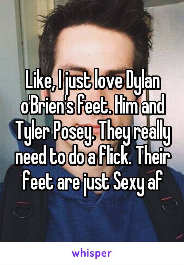 Tyler posey feet
