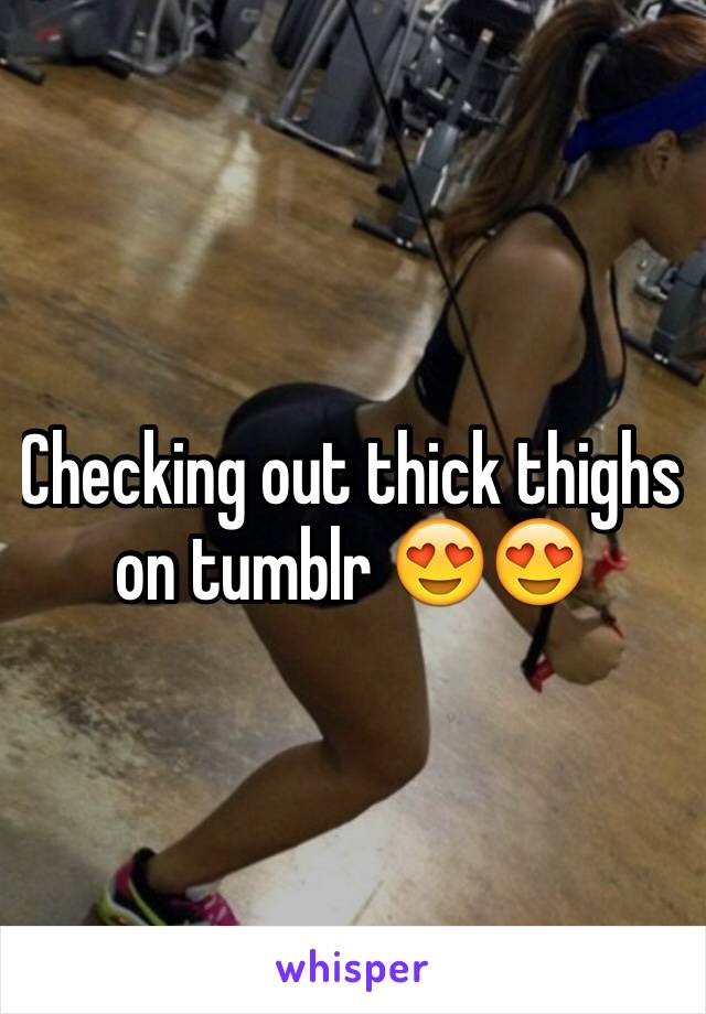 Thick on tumblr