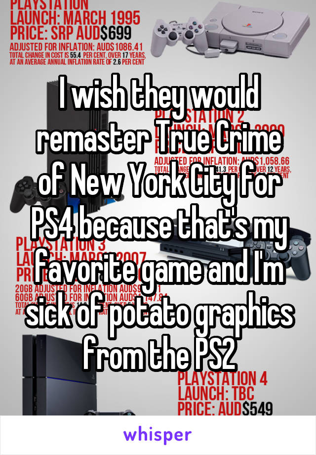 true crime new york city remastered ps4