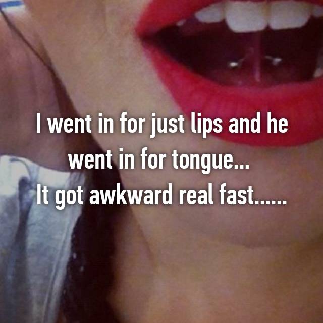 15 Awkward First Kiss Stories