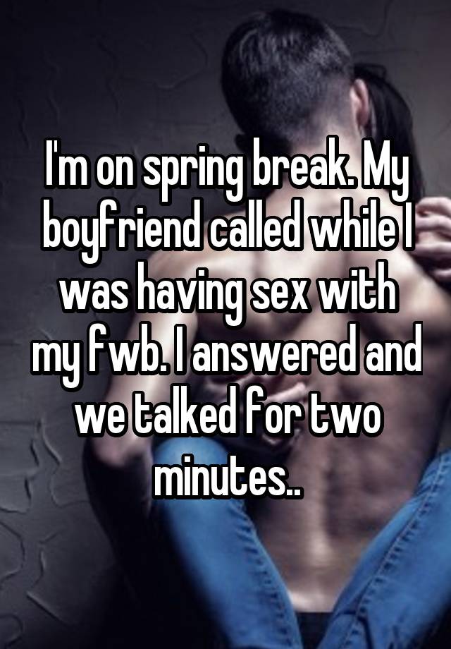 Fucked While Talking Boyfriend