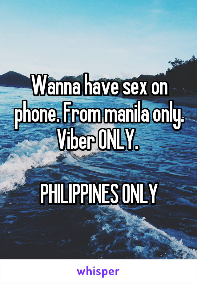 Doing sex in Manila