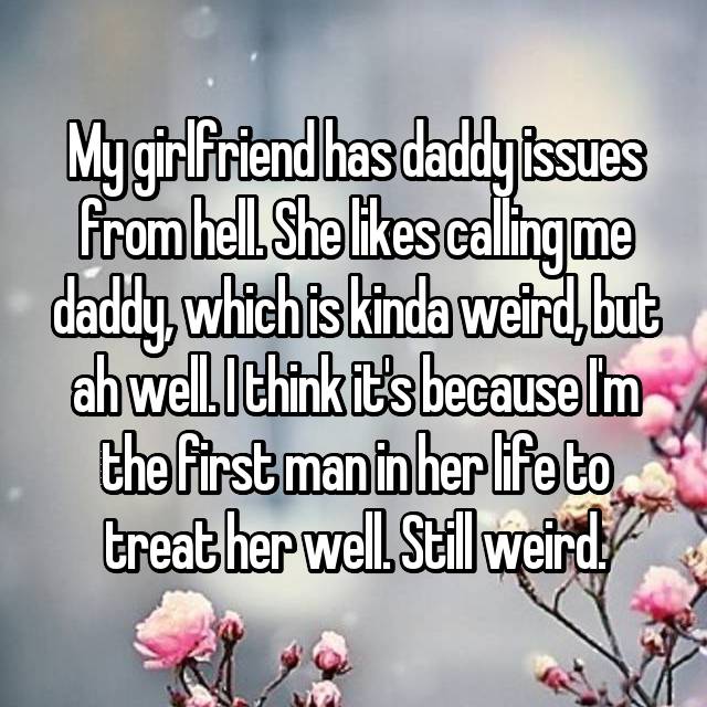 dating a girl with daddy issues