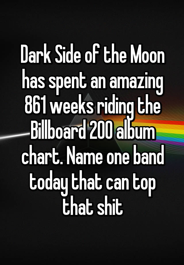 Dark Side Of The Moon Charts