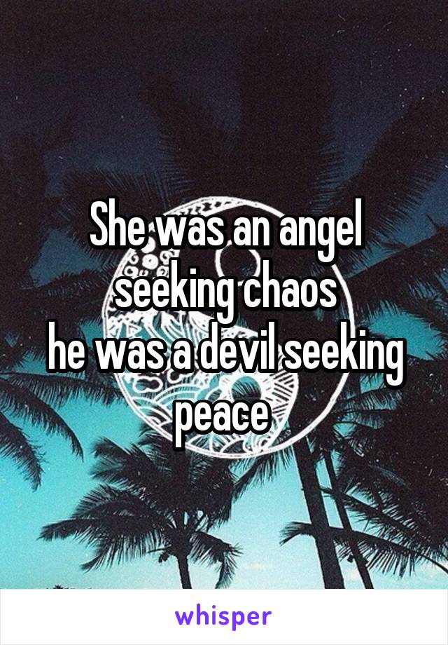 He was a demon seeking peace - Finding Peace in All Circumstances.