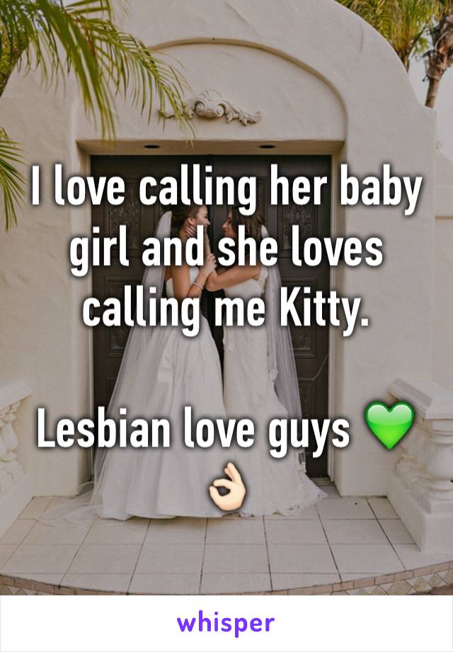 Lesbian loves kitty Social Media