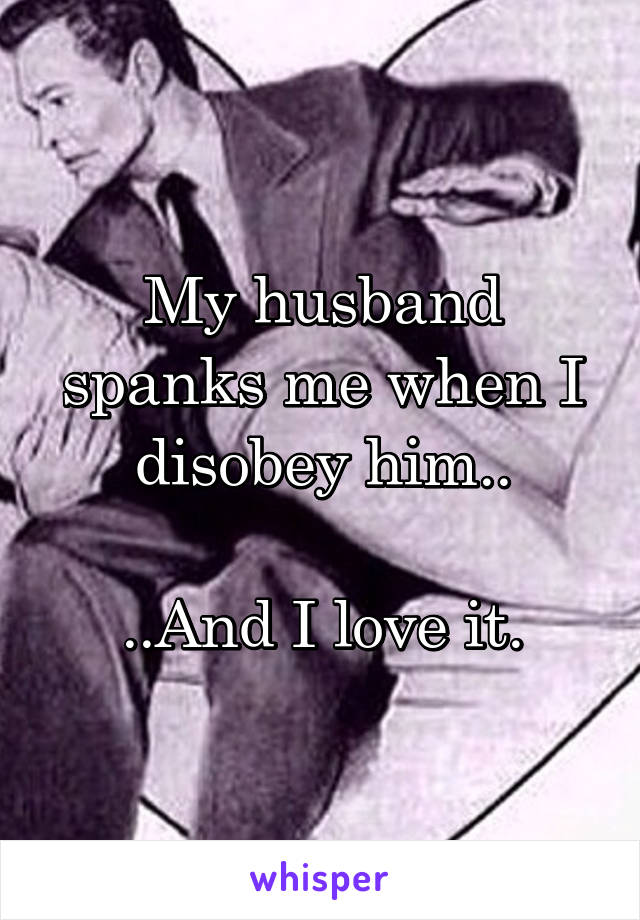 Husbands spank wives