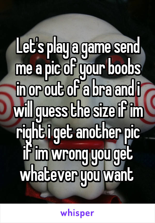 Boobs send your When Is