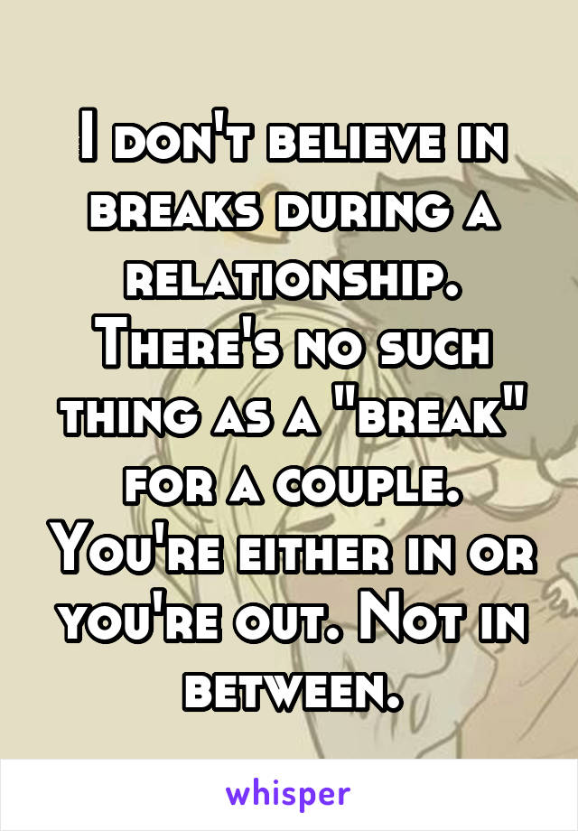 take a break in a relationship meaning