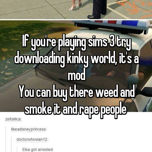 the sims 3 kinky world